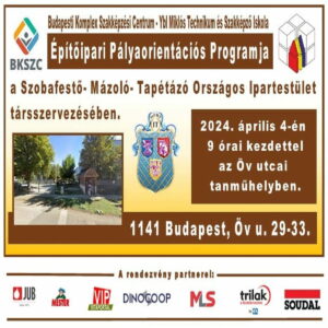 Ybl Miklós Építőipari Technikum és Szakképző Iskola-ban szervezett Építőipari Pályaorientációs Program