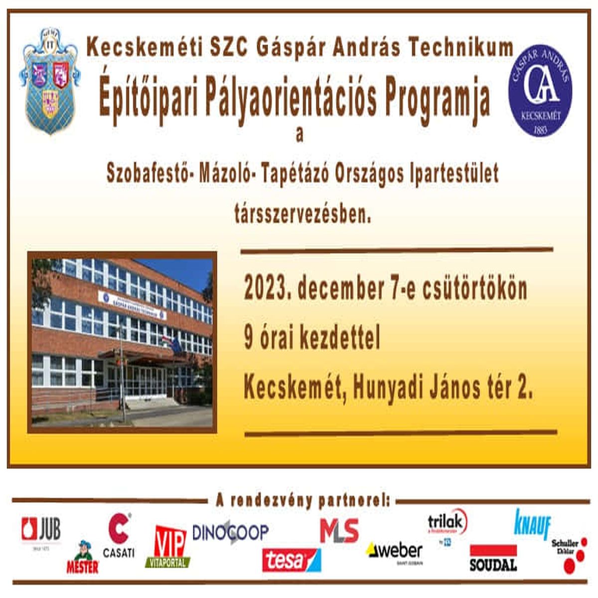 Pályaorientációs roadshow #2 Kecskemét