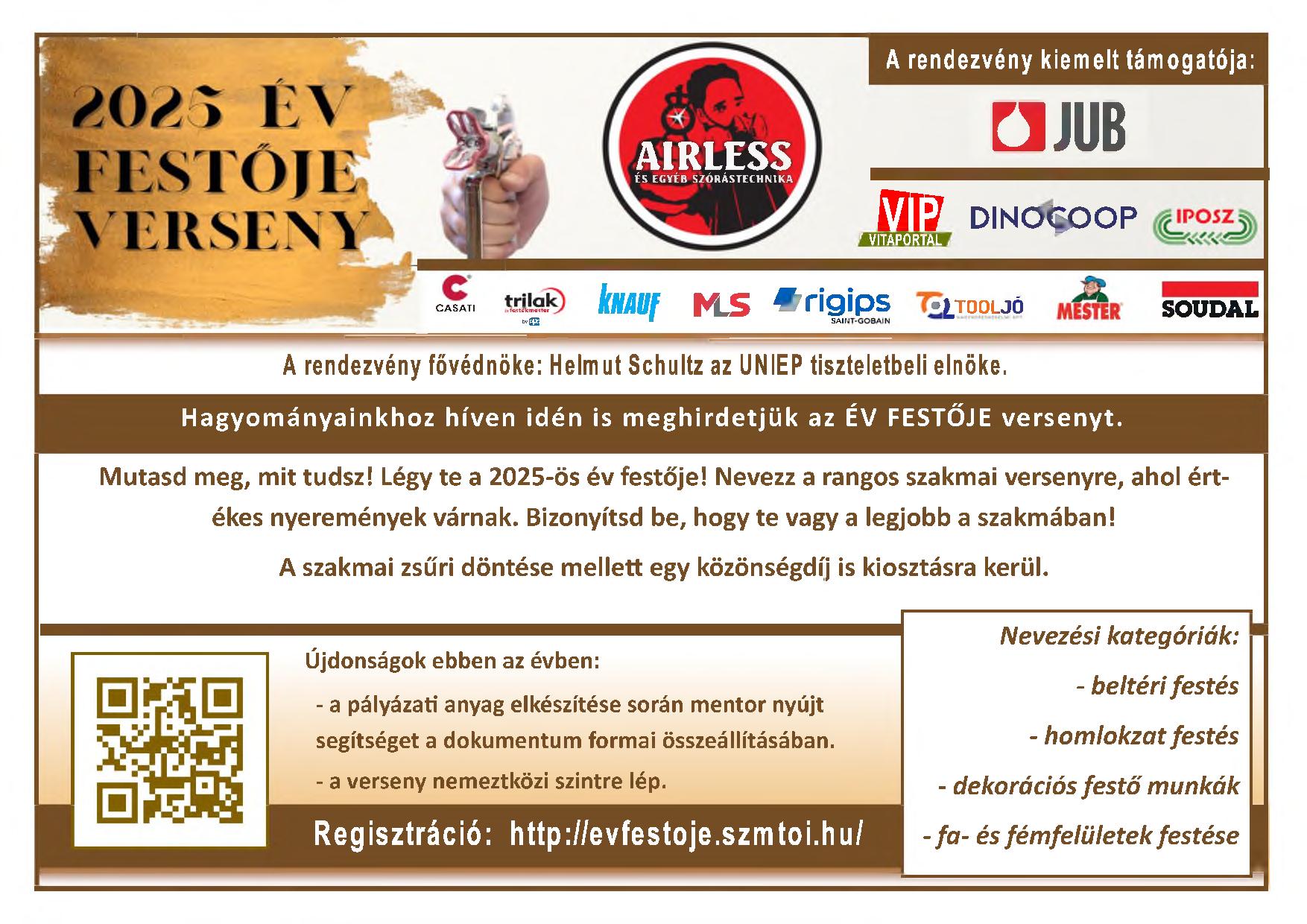 2025 Év festője verseny jelentkezés
